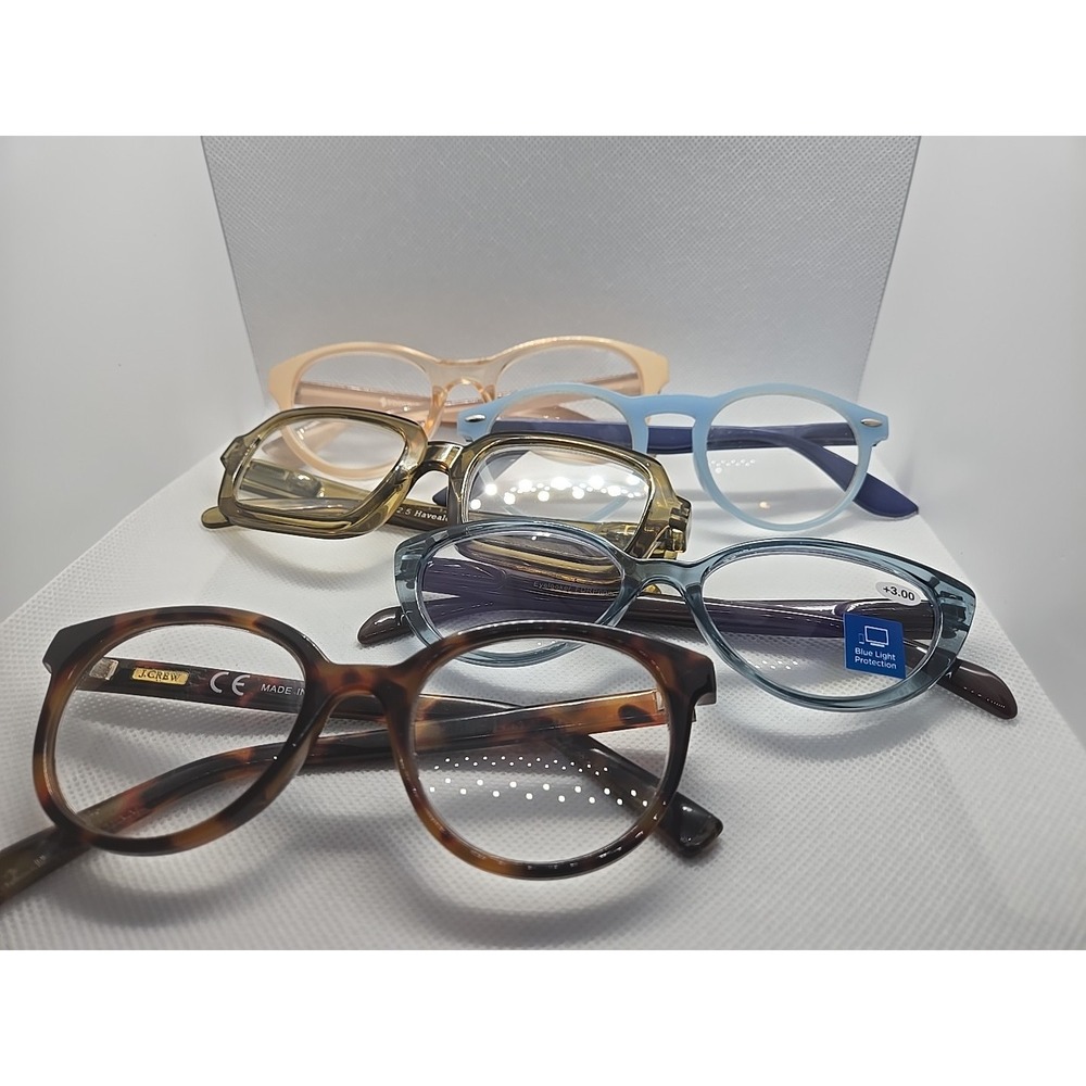Womens Eyeglasses Frames Only Lot 5 Assorted Styles Soolalaโ J Crew Eyelooker